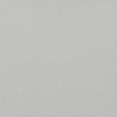 Vidaxl Balkónová zástena svetlosivá 75x500 cm 100 % polyester oxford