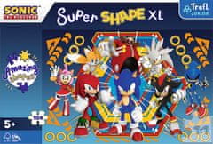 Trefl Puzzle Super Shape XL Svet ježka Sonica 104 dielikov