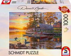 Schmidt Puzzle Lodenice s kanoemi 1000 dielikov