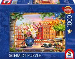 Schmidt Puzzle Návšteva Amsterdamu 1000 dielikov