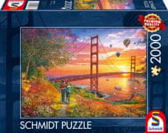 Schmidt Puzzle Prechádzka k mostu Golden Gate 2000 dielikov