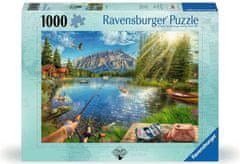 Ravensburger Puzzle Život pri jazere 1000 dielikov