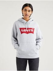 Levis Svetlošedá dámska mikina s kapucňou Levi's XXS