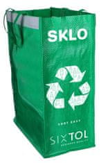 SIXTOL Tašky na triedený odpad SORT EASY 3 SLIM, 18x30x40 cm, 3 x 22 l, 3 ks