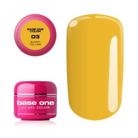 Silcare Base one farebný gél sunny yellow 03 5g