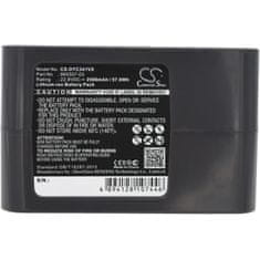 CameronSino Batéria pre Dyson DC31, DC34, DC35, DC44, DC56, 2500mAh