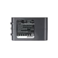 CameronSino Batéria pre Dyson V6, DC58, DC61, SV04, SV05, 2500mAh, Li-ion