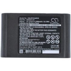 CameronSino Batéria pre Dyson DC31, DC34, DC35, DC44, DC45, DC56, 1500mAh