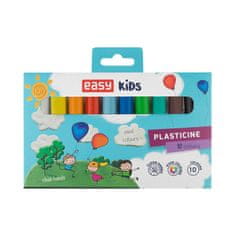 EASY Kids COLOUR Školská plastelína, 10 farieb