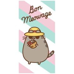 E plus M Rýchloschnúca plážová osuška Mačička Pusheen - Bon Meowage