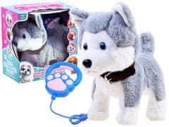 iMex Toys IMEX Toys Interaktívny pes Husky na vodítku ZA3888