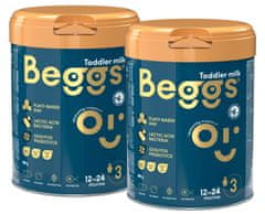 Beggs 3 pokračovacie mlieko 2 x 800 g