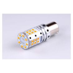 AUTOLAMP žárovka LED 12V 21W BAU15s oranžová CANBUS 1000lm - LED, která nebliká rychleji než žárovka