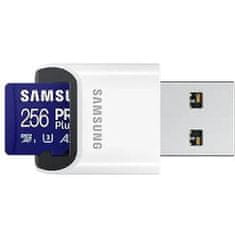 SAMSUNG MicroSDXC 256GB PRO Plus+USB adp