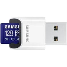 SAMSUNG MicroSDXC 128GB PRO Plus+USB adp