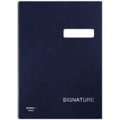 Donau Podpisová kniha - A4, modrá navy