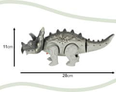 KIK Chodiaci Dinosaurus Triceratops so svetlami a zvukmi