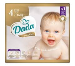 Dada Extra Care Plienky jednorazové 4 Maxi (7-16 kg) 33 ks