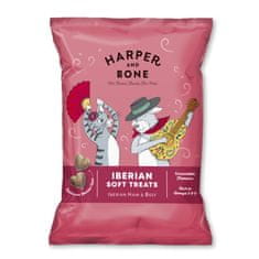 Harper and Bone Cat &amp; Dog iberské mäkké maškrty hovädzie 90 g