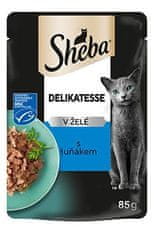 Sheba vrecko s tuniakom v želé 85g