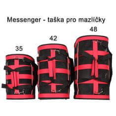 Messenger 35 taška pre miláčikov modrá varianta 40249