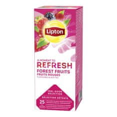 Ovocný čaj Lipton Refresh Lesné plody, 25x 1,6 g