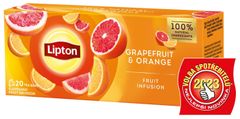 Ovocný čaj Lipton-grapefruit a pomaranč, 20x 1,7 g