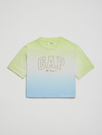 Gap Bavlnené tričko organic s logom