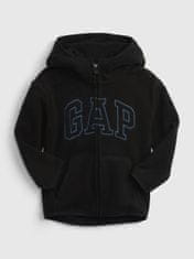 Gap Detská mikina fleece s kapucňou 2YRS