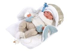 Llorens M740-03 oblečenie pre bábiku bábätko NEW BORN veľkosti 40-42 cm