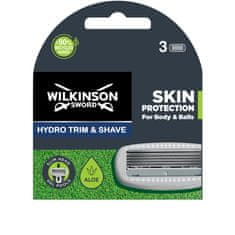 Wilkinson Sword Hydro Body & Balls náhradná hlavica 3 kusy