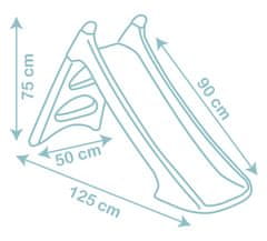 Smoby LS Skluzavka XS, 90 cm s vlhčením