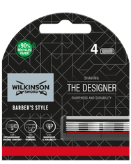 Wilkinson Sword Barber's Style The Designer náhradná hlavica 4 kusy