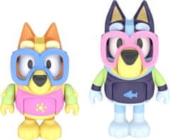 TM Toys Bluey 2 figúrky Bluey&Bingo čas na bazén