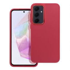 FORCELL Silikónové puzdro FRAME pre Samsung Galaxy A35 5G Magenta