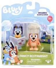 TM Toys Bluey 2 figurky elegantní restaurace