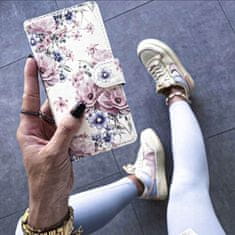 Tech-protect Wallet knižkové puzdro na Samsung Galaxy M15 5G, blossom flower