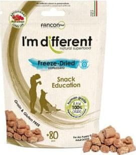 I’m different I´M DIFFERENT SNACK výcvikový mrazem sušený pamlsek, 40 g