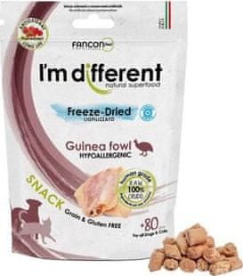 I’m different I´M DIFFERENT SNACK perlička -mrazem sušený pamlsek, 40 g