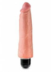 Pipedream Pipedream King Cock 8" Vibrating Stiffy skin - Realistický vibrátor