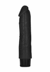 Shots Toys Shots 8 Inch Thick Realistic Dildo Vibe Black vibrátor