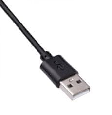 kábel USB A-MicroB/1.8m/čierna