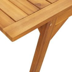Petromila vidaXL Záhradný jedálenský stôl 110x56x75 cm, akáciový masív