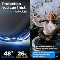 Spigen ochranný kryt Optik Armor pro Samsung Galaxy A55, čierna