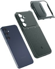 Spigen ochranný kryt Optik Armor pro Samsung Galaxy A55, zelená