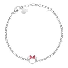 Disney Oceľový náramok s ozdobou Minnie Mouse B600654L-55.CS