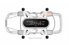 70mai TPMS lite Systém monitorovania tlaku v pneumatikách