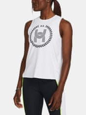 Under Armour Tielko UA Run Anywhere Elite Tank-WHT L