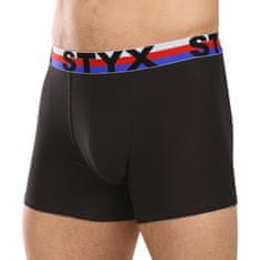 Styx 3PACK pánske boxerky long športová guma viacfarebné trikolóra (3U19001) - veľkosť XL