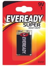 Energizer  Eveready Super Heavy Duty 9V 6F22 zinkovo-chloridová batéria 1ks 7638900227543